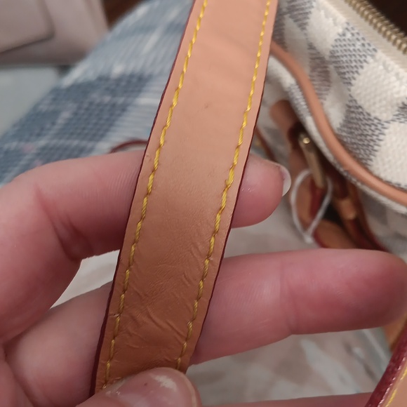 Louis Vuitton style white Damier Speedy INVENTEUR Shoulderbag - Picture 13 of 14